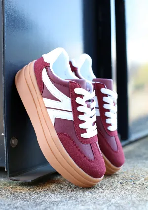 BN-LIA Burgundy Women Shoes