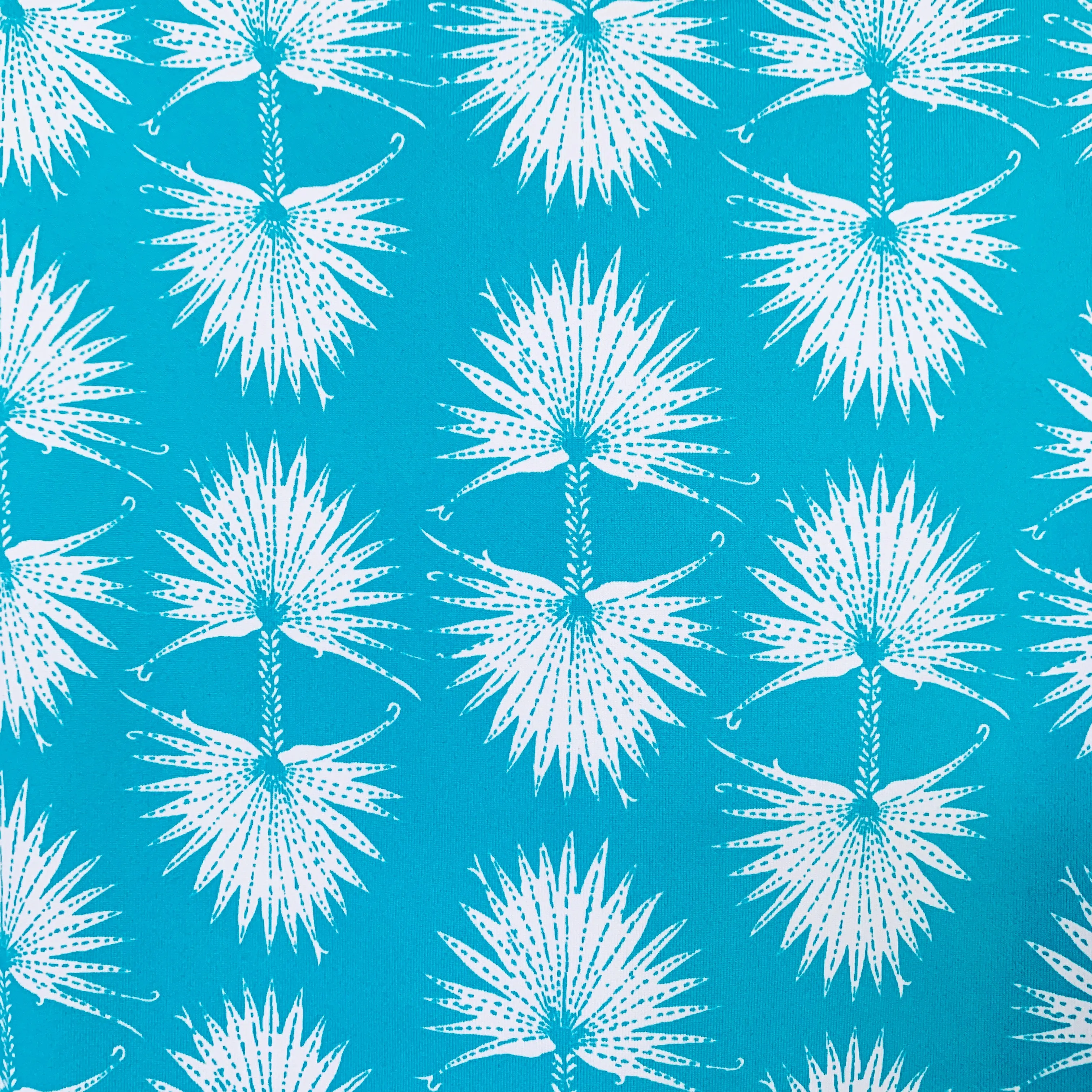 Carter Dress Palmetto Turquoise