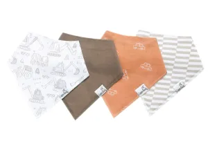 Copper Pearl Baby Bandana Bibs | Gage