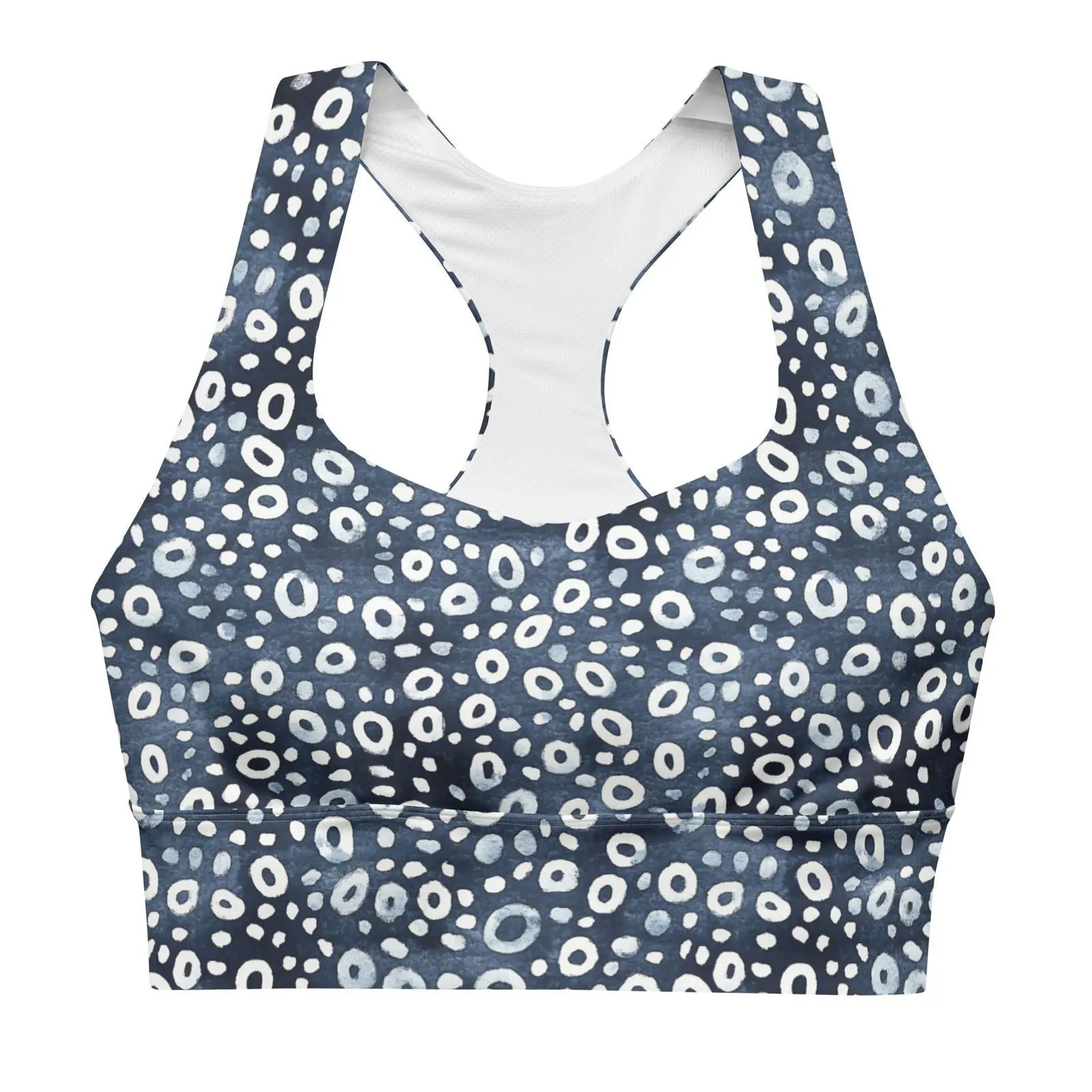 Eagle Ray Spots Eco Sports Bra Top