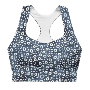 Eagle Ray Spots Eco Sports Bra Top