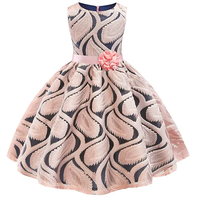 Embroidered Elegant Children Dress