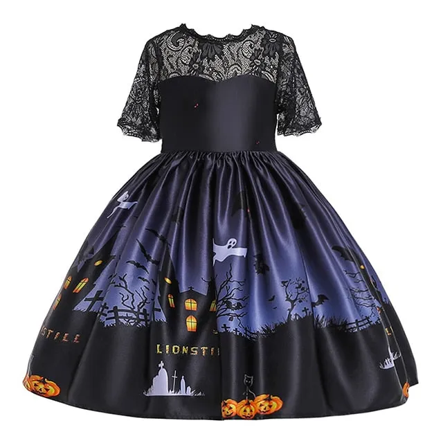 Embroidered Elegant Children Dress