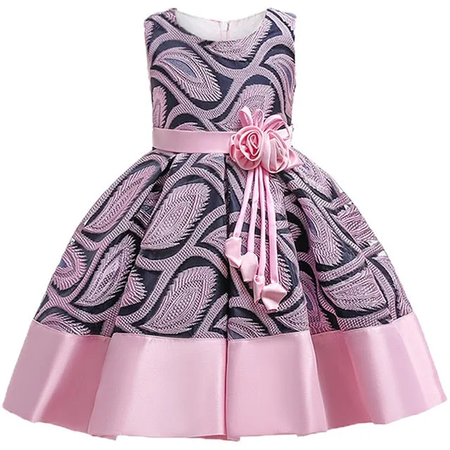 Embroidered Elegant Children Dress