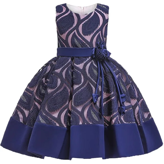 Embroidered Elegant Children Dress