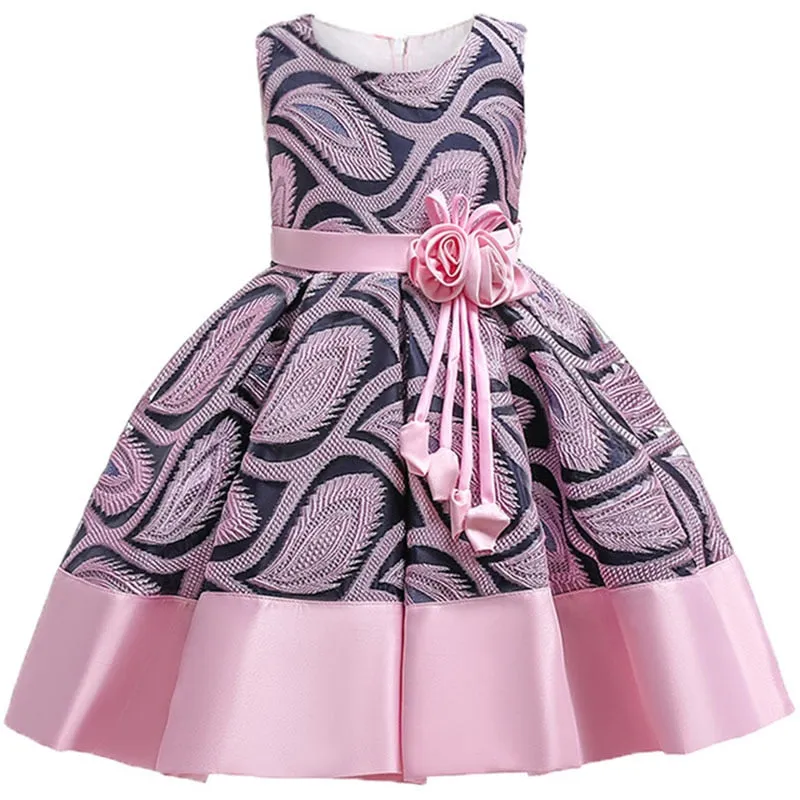 Embroidered Elegant Children Dress