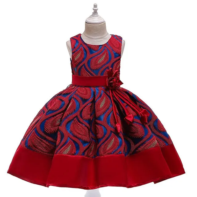 Embroidered Elegant Children Dress