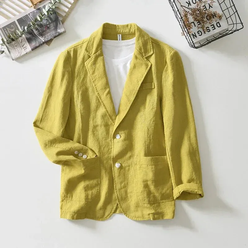 Laurent | Linen Blazer