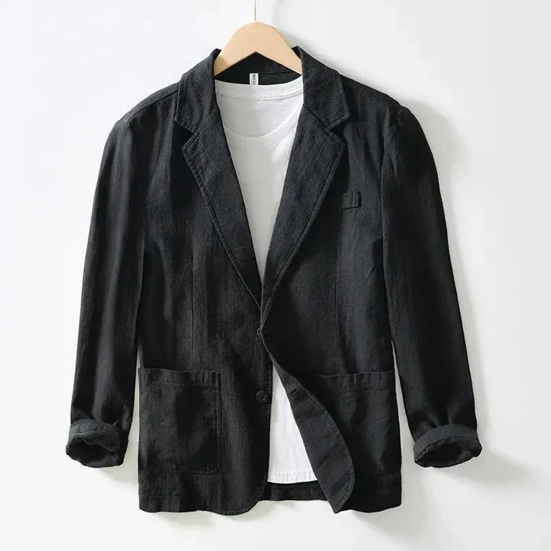 Laurent | Linen Blazer