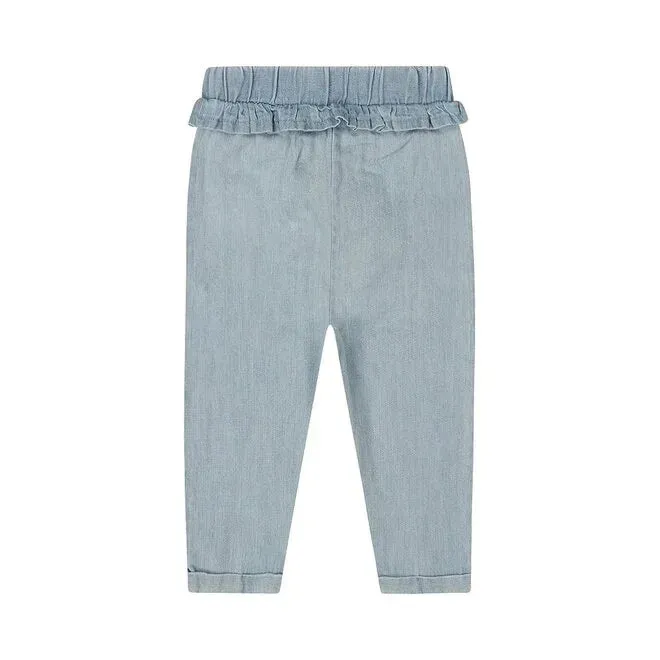 Ok Kids Girls Blue Jean Trousers