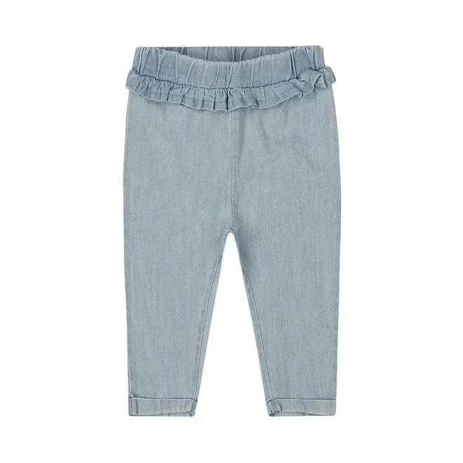 Ok Kids Girls Blue Jean Trousers