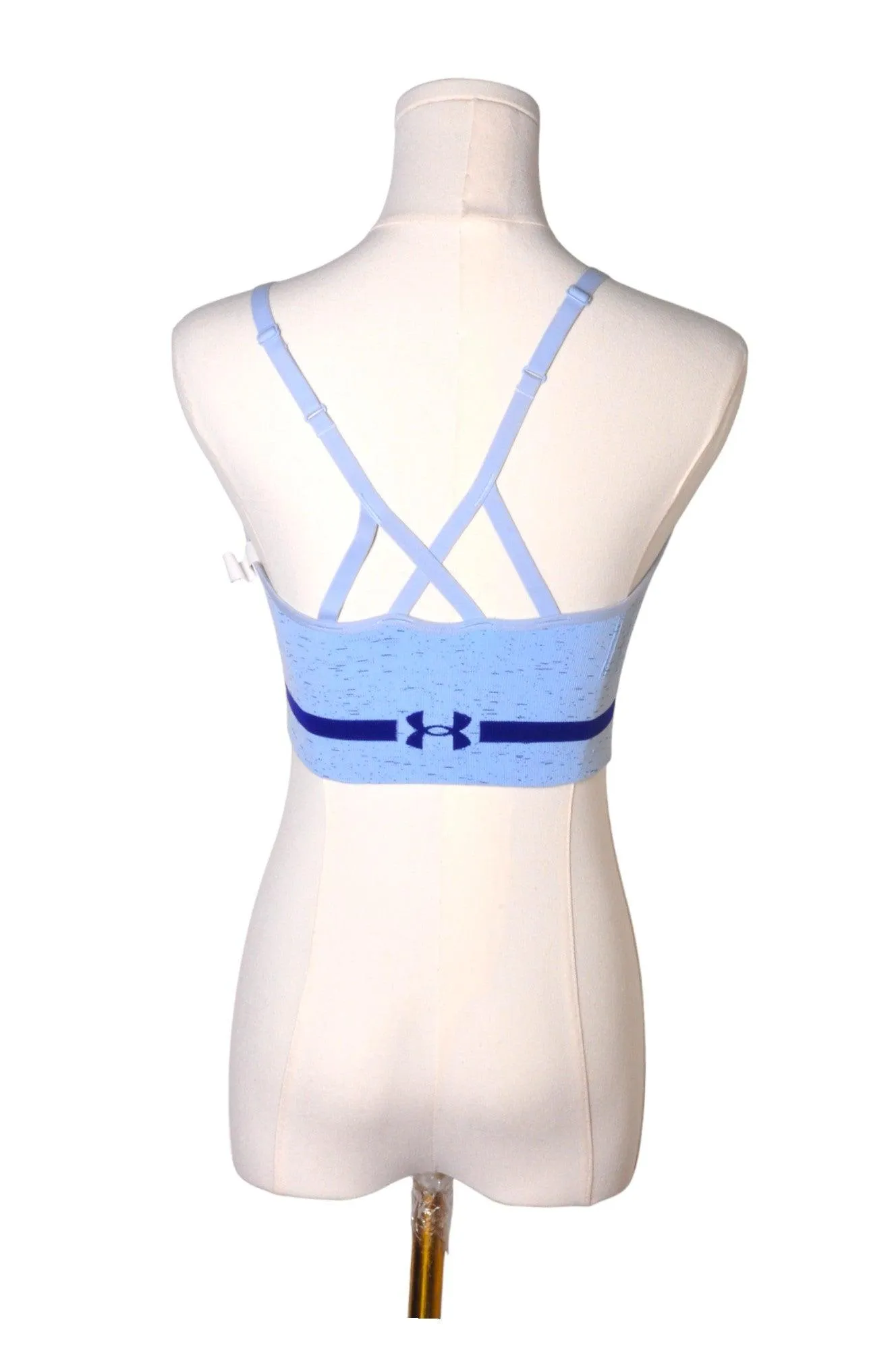 UNDER ARMOUR Women Activewear Sports Bras Regular fit in Blue - M